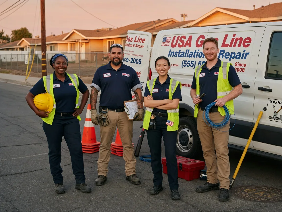 Gas Line Installation company in Deersville, OH